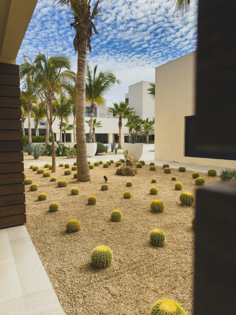 Beautiful courtyard at La Quinta Resort & Club