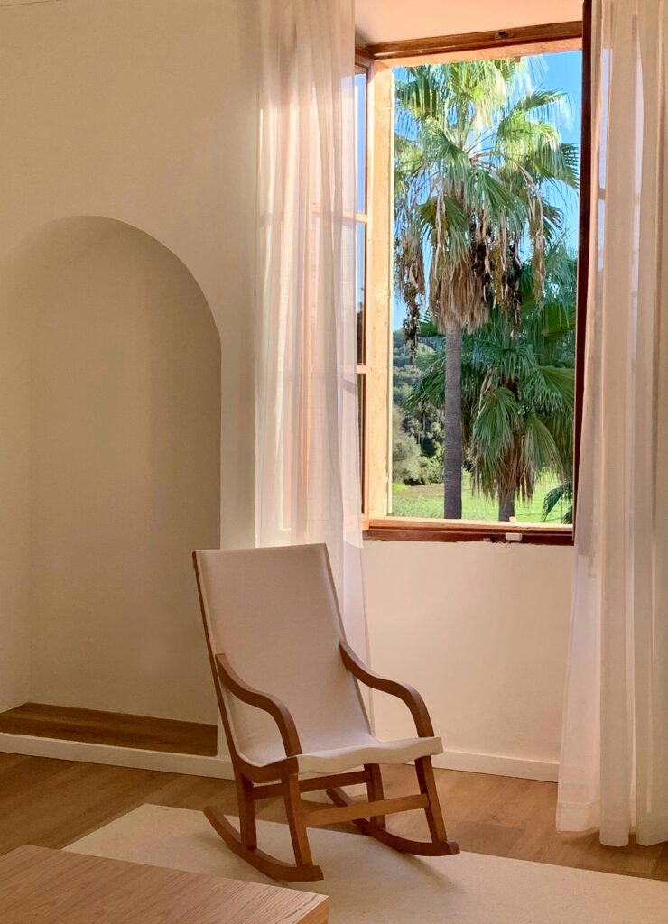 Stylish mid-century modern room at Parker Palm Springs